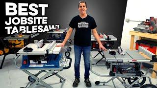 THE BEST Jobsite Table Saw - Bosch, Dewalt, Makita, SawStop, SkilSaw. How to choose the one for you.