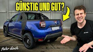 DER BILLIGSTE PICKUP?! DACIA DUSTER PICKUP Review & Fahrbericht | Fahr doch