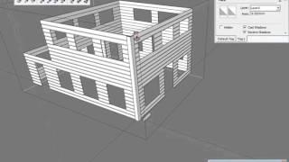 Sketchup - 3D Siding with the s4u To Components plugin