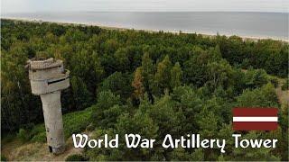 Abandoned World War Artillery Tower & Barrage