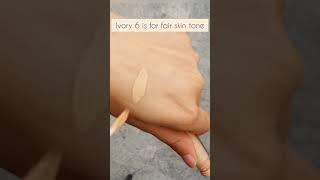 miss rose concealer swatches #missrose #missroseconcealer #concealer #affordableconcealer #shorts