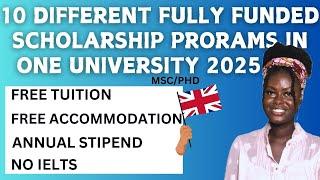 STUDY IN THE UK FOR FREE| NO IELTS| NO APPLICATION FEE| FREE TUITION|ACCO| STIPEND