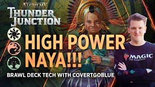 High Power Naya!!! | Brawl Deck Tech with CovertGoBlue | MTG Arena