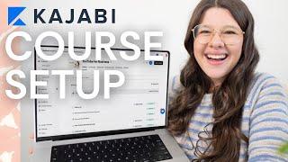 Detailed Course Setup in Kajabi (Outline Structure, Offers, Settings, & More)