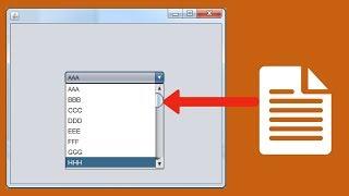 Java - How To Populate JComboBox From Text File Using Java NetBeans [ with source code ]