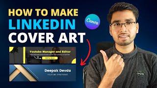 How to Create LinkedIn Background Image in Canva || Canva Full Course in Hindi || 2022 #session -11