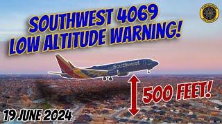 Low Altitude Alert! WN4069 KOKC 19 June 2024