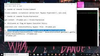 Bypass Powershell Execution Policy en Win 10