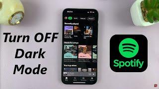 How To Turn OFF Spotify Dark Mode