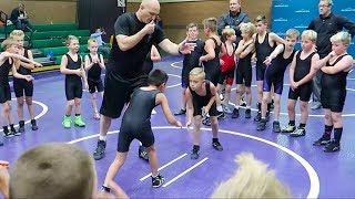 WRESTLING BIGGER KIDS!!