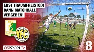 Erst Traumfreistoß! Dann Matchball vergeben: Chemie Leipzig - VFC Plauen | Regionalliga Nordost