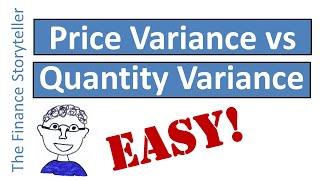 Price variance vs efficiency variance