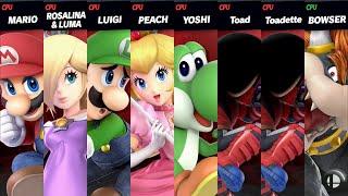 Super Smash Bros. Ultimate - Princess Twilight and Mario Superstars 6 saves the New Year 2025