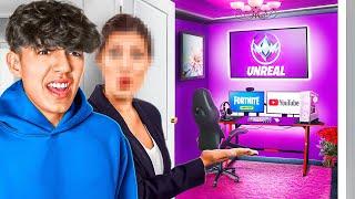 I Let My MOM Build My ENTIRE Gaming Setup (Mom Reveal)