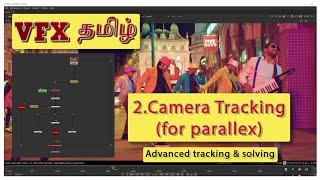 Camera tracking for parallex movement | Advanced tracking tamil #CGKalvi