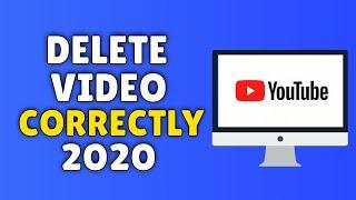 How To Delete A YouTube Video 