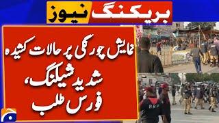 Karachi Numaish Chowrangi Dharna Updates , Protests in Karachi, latest situation - Breaking News