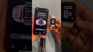 Step by step instruction to pair apple watch with your iphones #applewatch #iphone #pairing #guide