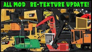 All FDR Logging Mod Re-Texture Update!  Farming Simulator 2019  FDR Logging