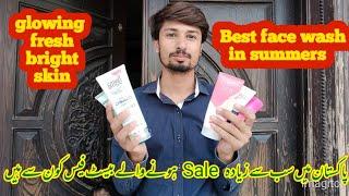 Top 6 whitening face wash in summers with Price |Cosmetic facts