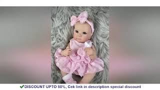 18 Inch Bettie Full Body Soft Silicone Vinyl Girl Reborn Baby Doll With Painted Lifelike H