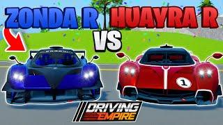 Pagani Huayra R VS Zonda R In Driving Empire!