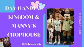 Disney World Florida Vlog Day 11 | Animal Kingdom | Manny's Chop House | Walmart