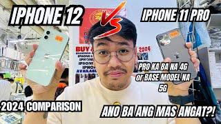 IPHONE 12 VS IPHONE 11 PRO - ANO BA ANG MAS ANGAT SA DALAWA NA TO?! | PHONE Comparison 2024 |