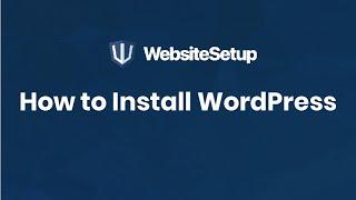 Bluehost signup process and WordPress install