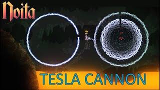 Noita Tesla Cannon wand-build | Noita is art