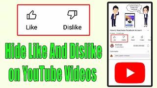 How to Hide Like Dislike on YouTube || Hide Dislike on your video || Hide like and dislike on YT