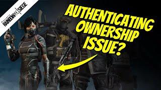 How to Fix Rainbow Six Siege Authenticating Ownership