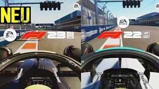 F1 23 vs F1 22: Welches Game ist SCHNELLER? | F1 23 Hotlap Vergleich Miami