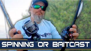 Baitcasting VS. Spinning Reels [What's Right For YOU?]