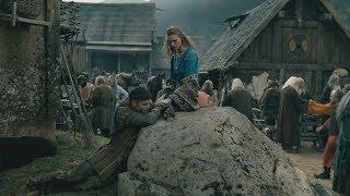 Vikings - Aslaug allows Ivar to sail away with Ragnar