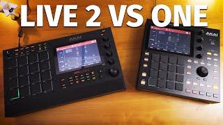 Akai MPC One vs Live 2 - Thoughts and Discussion