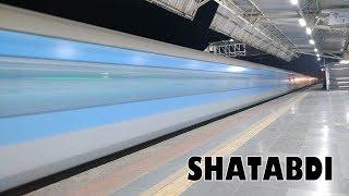 India’s Longest Shatabdi Express Blazing at 130 Kmph | Indian Railways