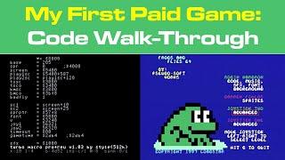 My First Paid Game Dev: Code Walkthrough of Frogs And Flies on the Commodore 64