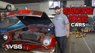 I Purchased ALL The MOTORTREND Cars! (Roadworthy Rescues)