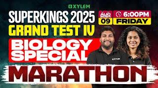 Superkings 2025 Grand Test IV - Biology Special Marathon | Xylem Super Kings