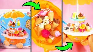 ICE CREAM TOYS SHOP | The Most Oddly Satisfying ASMR Toy Set Video #shorts #icecreamtoys #icecream