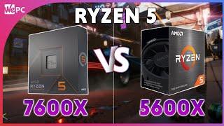 Ryzen 5 7600X VS Ryzen 5 5600x. How Significant Is The Difference?