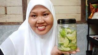 CARA BUAT JERUK LIMAU NIPIS MUDAH BY KAK NUR @TIP HANYA GUNA 2 BAHAN