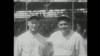 The Immortal Lou Gehrig! (Here is amazing footage of his playing career)