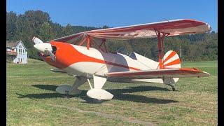 A long overdue flight with Everett Johnson in the Steen Skybolt