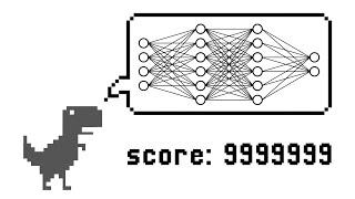 AI LEARNS TO PLAY DINO (CHROME)