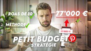 Ma Méthode de Testing Pinterest Ads (Petit Budget)