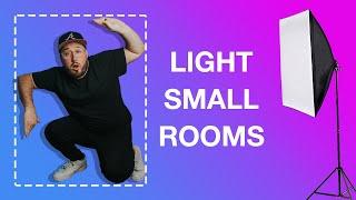 Lighting For Youtube Videos in SMALL Rooms and Spaces