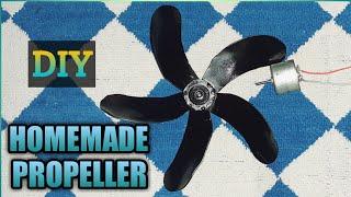 DIY propeller |How to make a mini propeller at home DIY