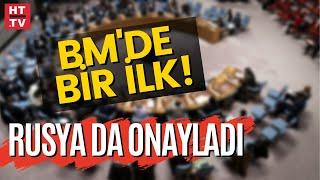 Birleşmiş Milletler Güvenlik Konseyi'nde bir ilk!